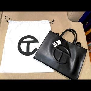 Telfar Medium Black Bag